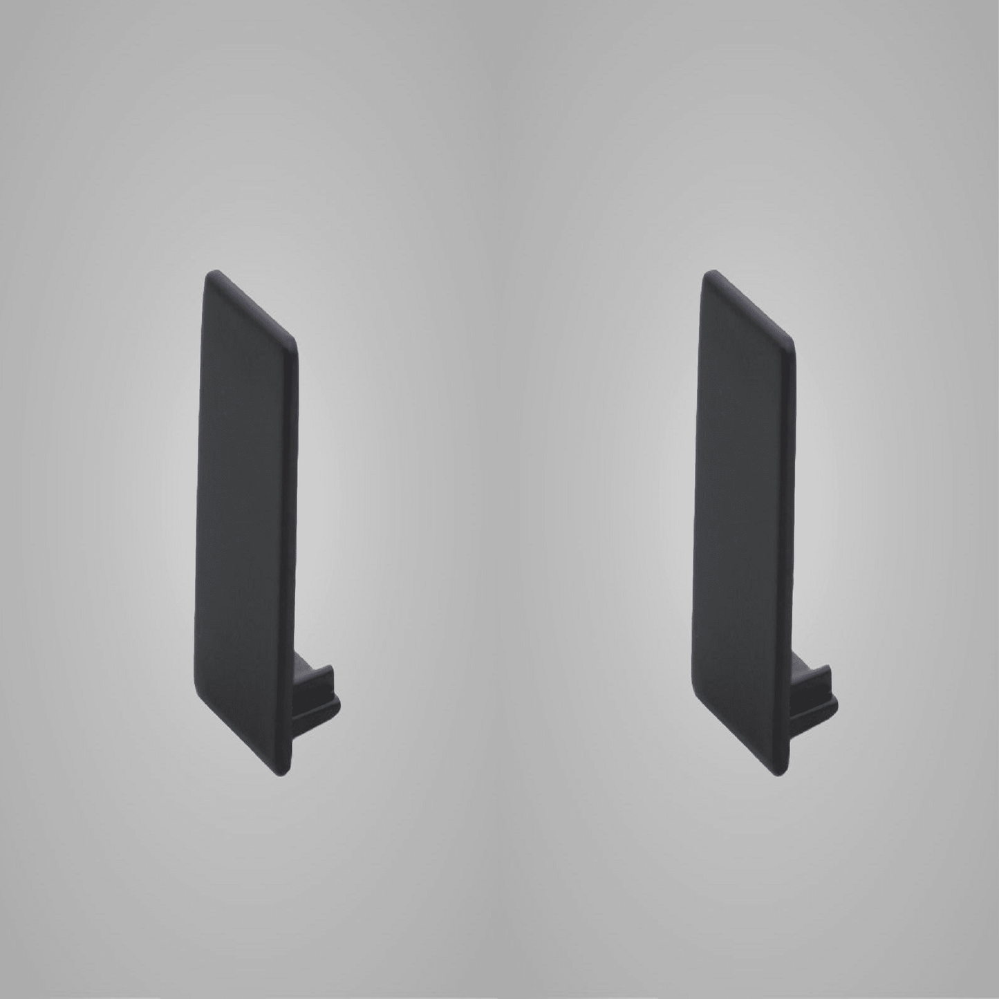 Endkappen Set 16mm in Schwarz