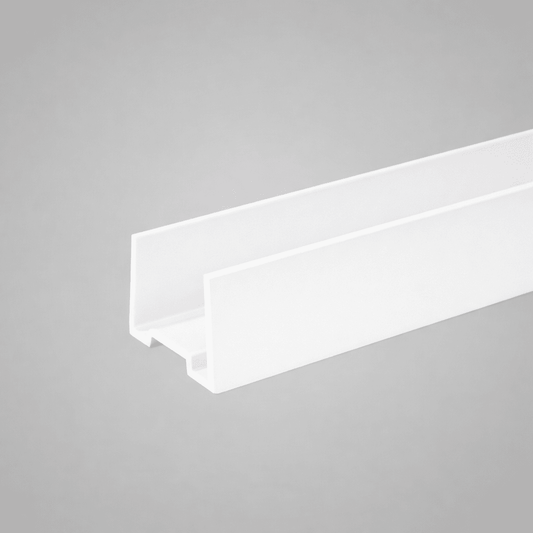 Weiß in 25mm inkl. 2 Endkappen