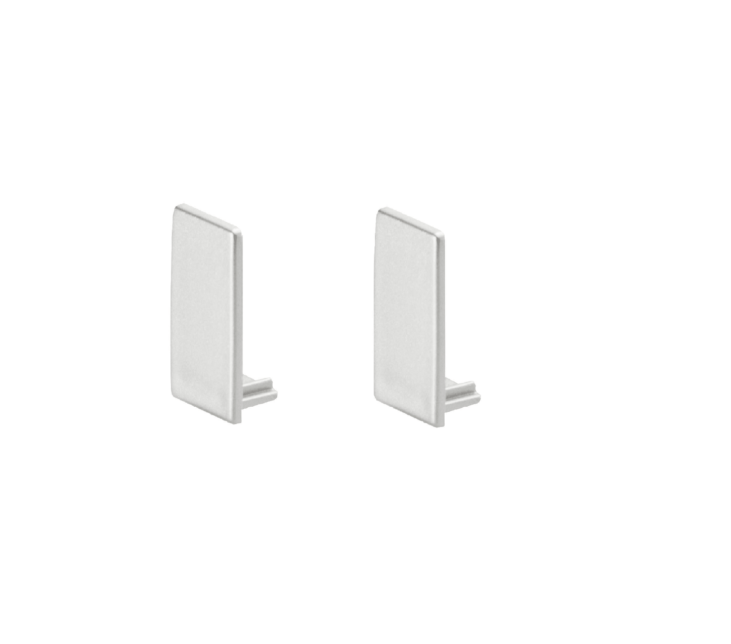 Endkappen Set 16mm in Edelstahl