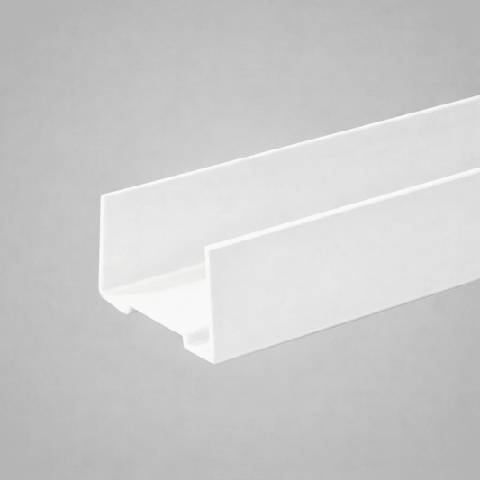 Weiß in 50mm inkl. 2 Endkappen